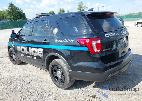 2017 Ford Police Interceptor from USA, damaged, VIN 1FM5K8AR1HGB15958